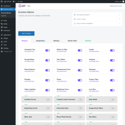 Page screenshot: Envision Blocks