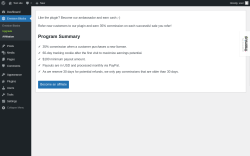 Page screenshot: Envision Blocks → Affiliation