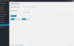 Page screenshot: Equation Editor