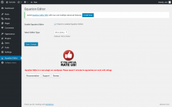 Page screenshot: Equation Editor