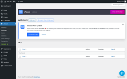 Page screenshot: eRoom → Webinars