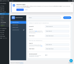 Page screenshot: eRoom → Zoom Settings
