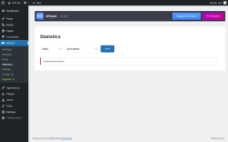 Page screenshot: eRoom → Statistics