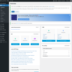 Page screenshot: WP ERP