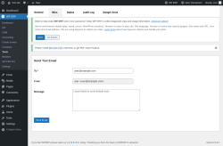 Page screenshot: WP ERP → Tools → Misc.