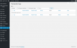Page screenshot: Transaction logs