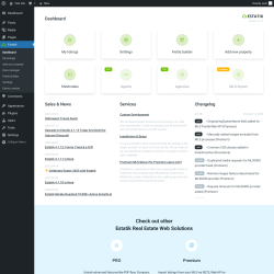 Page screenshot: Estatik