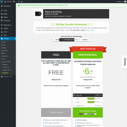 Page screenshot: Settings → Upgrade  ➤