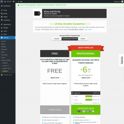 Page screenshot: Settings → Upgrade  ➤