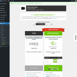 Page screenshot: Settings → Upgrade  ➤