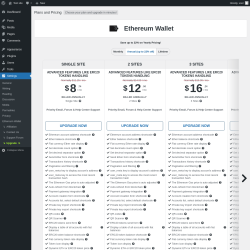 Page screenshot: Settings → Upgrade  ➤