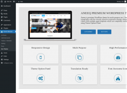 Page screenshot: Event Monster &rarr; Our Theme
