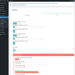 Page screenshot: Event Monster &rarr; Setting