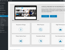 Page screenshot: Event Monster &rarr; Our Theme