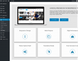 Page screenshot: Event Monster &rarr; Our Theme