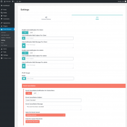 Page screenshot: Event Monster &rarr; Setting