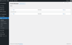 Page screenshot: Event Monster