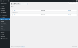 Page screenshot: Event Monster