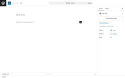 Page screenshot: Event Monster &rarr; Add New Event
