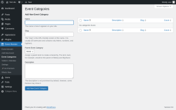 Page screenshot: Event Monster &rarr; Event Categories