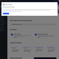 Page screenshot: Tickets → Troubleshooting