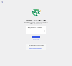 Page screenshot: Tickets &rarr; Setup Guide