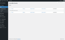 Page screenshot: Eventilla Events
