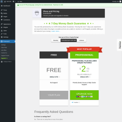 Page screenshot: EventonAI → Upgrade  ➤
