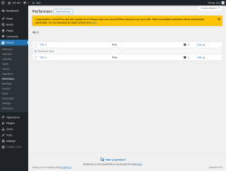 Page screenshot: Events → Performers