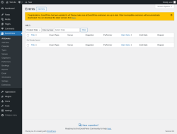 Page screenshot: EventPrime
