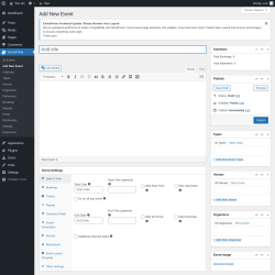 Page screenshot: EventPrime → Add New Event