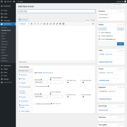 Page screenshot: EventPrime → Add New Event