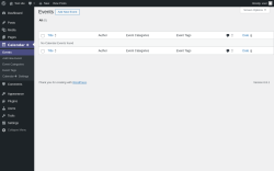Page screenshot: Calendar ✚