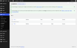 Page screenshot: Events &rarr; Locations