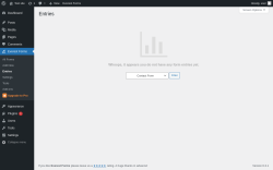 Page screenshot: Everest Forms &rarr; Entries
