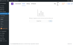 Page screenshot: Everest Forms &rarr; Entries