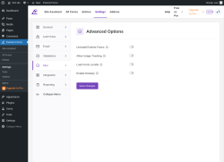 Page screenshot: Everest Forms &rarr; Settings &rarr; 
											
												
  
  

											
											
												Misc
												
													
												
											
										