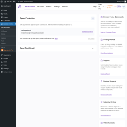 Page screenshot: Site Assistant &lsaquo; Test site &mdash; WordPress