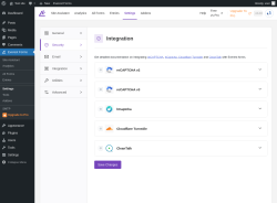 Page screenshot: Everest Forms &rarr; Settings &rarr; 
										
																					
										
											Security
											
												
											
										
									