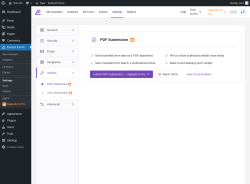 Page screenshot: Everest Forms &rarr; Settings &rarr; 
										
																					
										
											Utilities
											
												
											
										
									