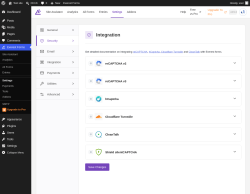 Page screenshot: Everest Forms &rarr; Settings &rarr; 
										
																					
										
											Security
											
												
											
										
									