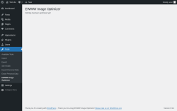 Page screenshot: Tools &rarr; EWWW Image Optimizer