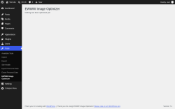 Page screenshot: Tools &rarr; EWWW Image Optimizer