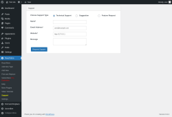 Page screenshot: Read More → Support