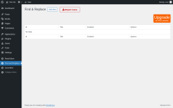 Page screenshot: Read More → Find and Replace