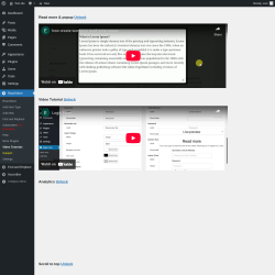 Page screenshot: Read More → Video Tutorials