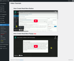 Page screenshot: Read More → Help