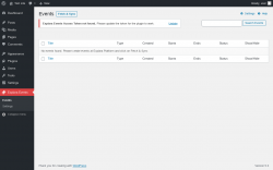 Page screenshot: Explara Events
