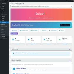 Page screenshot: ExploreXR