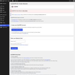 Page screenshot: EziGDPR